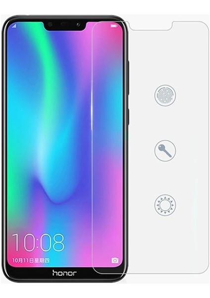 Huawei Honor 8c Tempered Kırılmaz Cam Ekran KORUYUCU-(5775) - MCT5633-8104