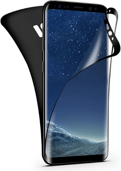 Sm Galaxy S9+ Plus Ön Arka 3D Darbe Emici Pet Renkli Full KORUYUCU-(5775) - MCT5308-7216