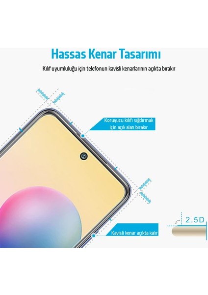 Xiaomi Redmi Note 10 -Poco M3 Pro Tempered Cam Ekran KORUYUCU-(5775) - MCT2476-3314