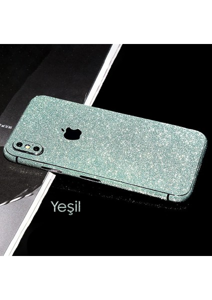 Ally Iphone x Xs Parlak Simli 360 Full Kaplama STICKER-(5775) - MCT1482-4503