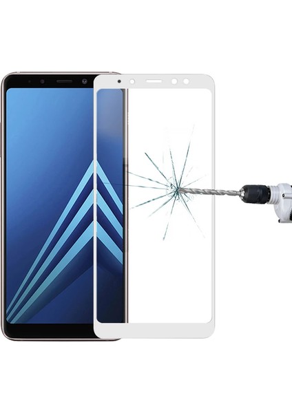 Ally Samsung Galaxy A8 (2018) A530 Için 3D Full Kırılmaz Cam Ekran KORUYUCU-(577 - MCT6405-6411