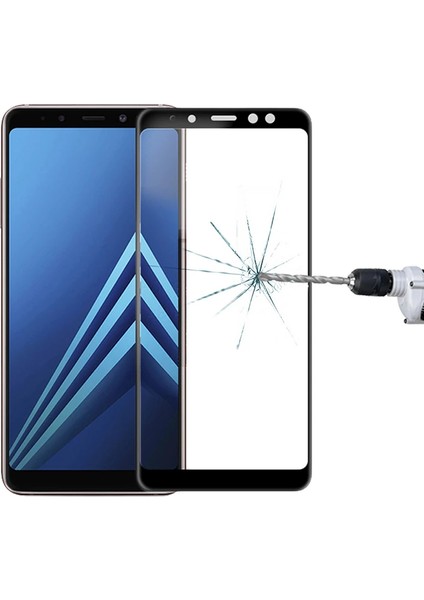 Ally Samsung Galaxy A8 (2018) A530 Için 3D Full Kırılmaz Cam Ekran KORUYUCU-(577 - MCT6405-6411