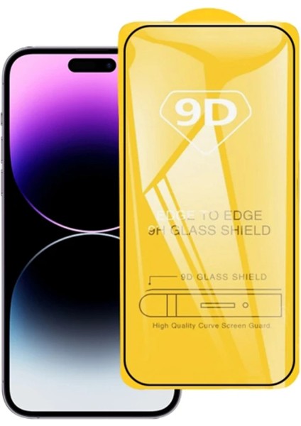 Ally iPhone 14 Pro 6.1 Full Glue-Tempered Cam Ekran KORUYUCU-(5775) - MCT4792-2410