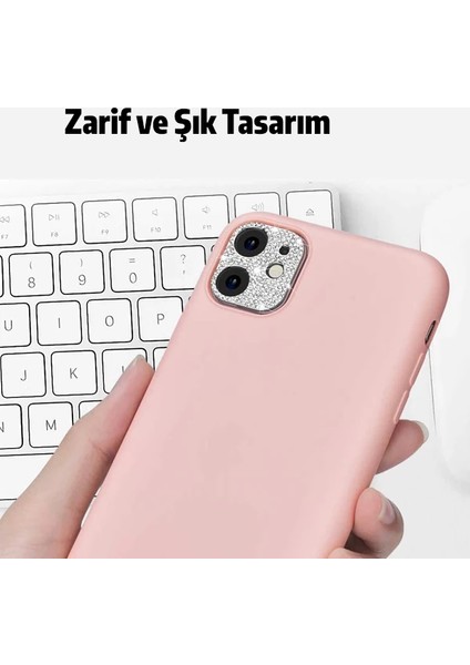 Ally Iphone 12 Kamera Koruyucu Lens Diamond Taş İŞLEMELI-(5775) - MCT7560-5514