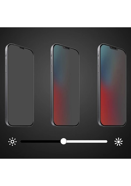 Ally Iphone 12 Pro Max 6.7 3D Full Privacy Gizlilik Cam Ekran KORUYUCU-(5775) - MCT4684-3642