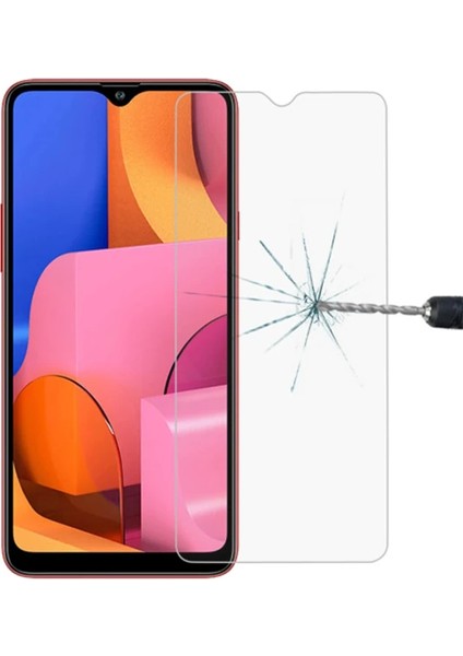 Samsung Galaxy A20S Tempered Kırılmaz Cam Ekran KORUYUCU-(5775) - MCT4883-6530