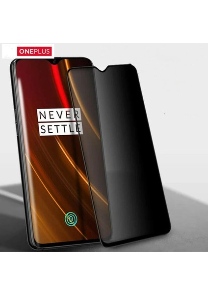 Oneplus 7 3D Full Privacy Gizlilik Tempered Cam Ekran KORUYUCU-(5775) - MCT1784-7942
