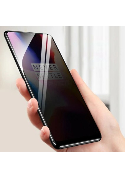 Oneplus 7 3D Full Privacy Gizlilik Tempered Cam Ekran KORUYUCU-(5775) - MCT1784-7942