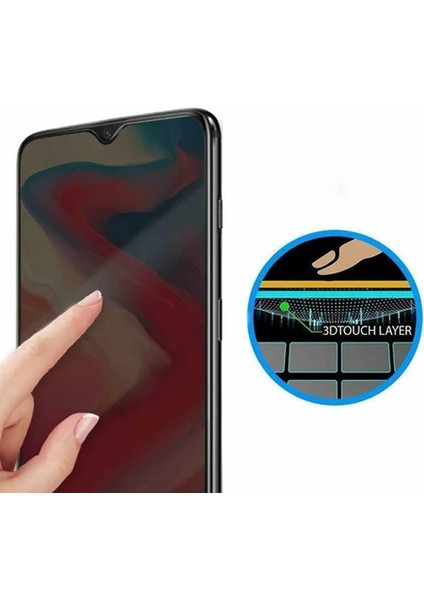 Oneplus 7 3D Full Privacy Gizlilik Tempered Cam Ekran KORUYUCU-(5775) - MCT1784-7942