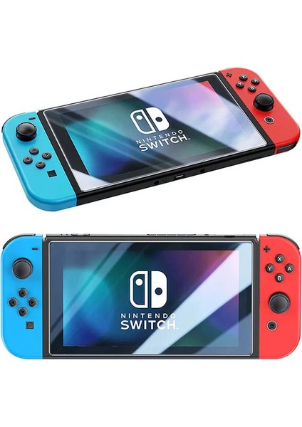 Baseus Crystal Series Nintendo Switch 2019 Için Cam Ekran Koruyucu 2 ADET-(5775) - MCT5015-9845