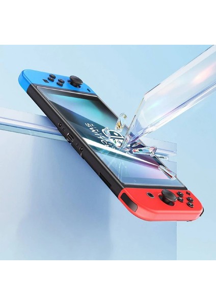Baseus Crystal Series Nintendo Switch 2019 Için Cam Ekran Koruyucu 2 ADET-(5775) - MCT5015-9845