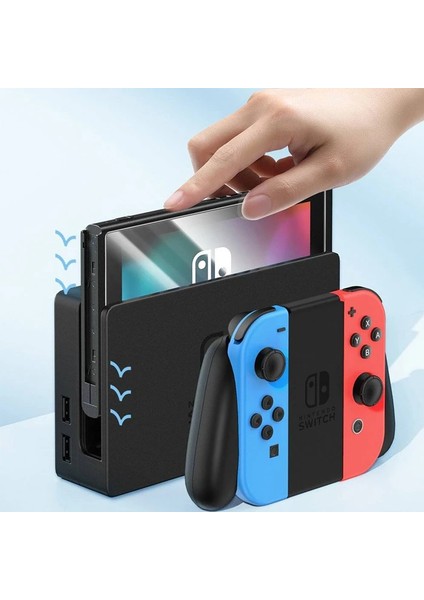Baseus Crystal Series Nintendo Switch 2019 Için Cam Ekran Koruyucu 2 ADET-(5775) - MCT5015-9845