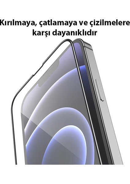 Gor iPhone 13 Pro Max 9d Hardening Tempered Full Cam Ekran KORUYUCU-(5775) - MCT1636-8434