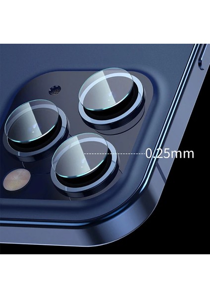 Baseus iPhone 12 Pro 6.1-Pro Max 6.7 Tempered Kamera Lens Koruma Camı 2SET-(5775) - MCT4168-2972