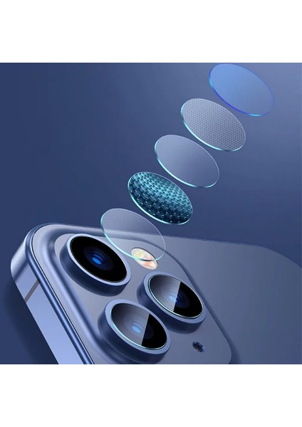 Baseus iPhone 12 Pro 6.1-Pro Max 6.7 Tempered Kamera Lens Koruma Camı 2SET-(5775) - MCT4168-2972