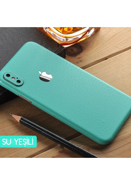 Iphone Xr 6.1 Deri Dokulu Arka Yan Kaplama STICKER-(5775) - MCT3250-9246