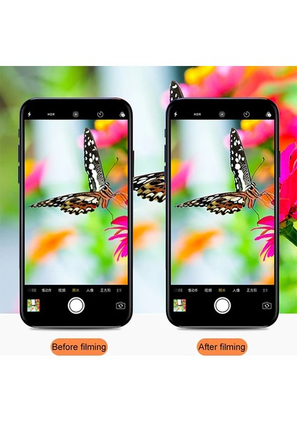 iPhone 11 Yüksek Çözünürlüklü Kamera Lens Koruma CAMI-(5775) - MCT8641-9386