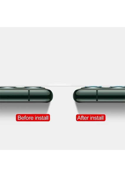 iPhone 11 Yüksek Çözünürlüklü Kamera Lens Koruma CAMI-(5775) - MCT8641-9386