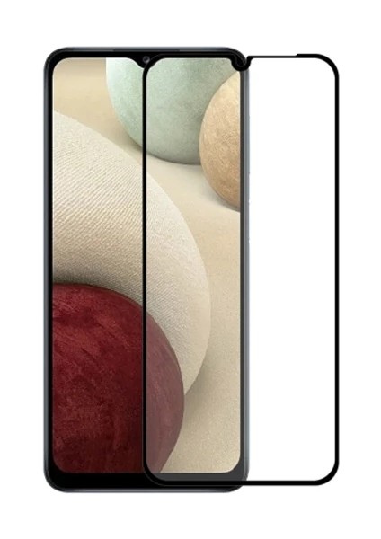 Sm Galaxy A12 Full Glue Full Kaplama Tempered Cam Ekran KORUYUCU-(5775) - MCT6464-2643