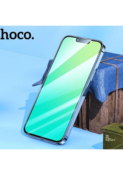 Hoco iPhone 14 Pro Ar Yansıma Önleyici Temperli Cam Ekran KORUYUCU-(5775) - MCT5286-6983