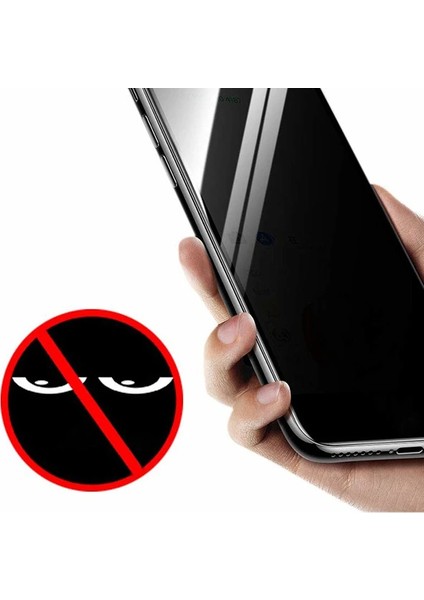 Xiaomi Redmi Note 8 3D Full Privacy Gizlilik Tempered Cam Ekran KORUYUCU-(5775) - MCT4681-2471