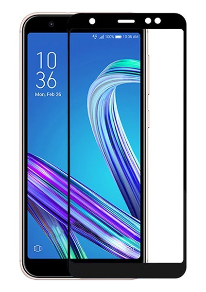 Zenfone Max M1 ZB555KL 3D Full Kaplama Kırılmaz Cam Ekran KORUYUCU-(5775) - MCT4885-5018