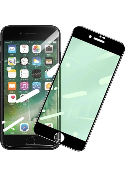Ally Iphone 8 Plus 7 Plus Anti -Blue Green Light Göz Korumalı Tempered Full Ekran - MCT7104-7084