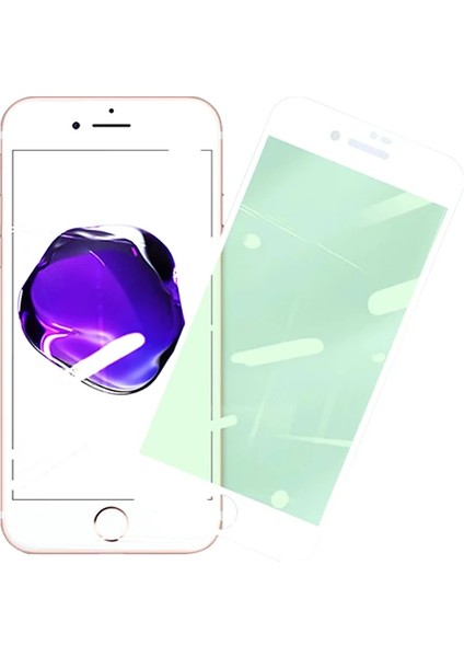 Ally Iphone 8 Plus 7 Plus Anti -Blue Green Light Göz Korumalı Tempered Full Ekran - MCT7104-7084 fiyatları