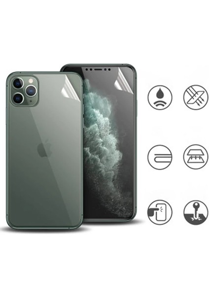 Iphone 11 Pro Film Ön Arka Full Koruyucu Membran Nano Hidrojel Koruyucu SET-(5775) - MCT5722-9493 modelleri