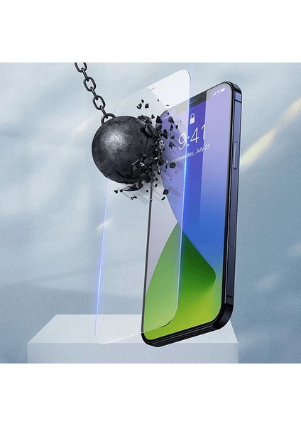 Baseus Iphone 12 Pro Max 6.7 0.3mm Ful Tempered Cam Ekran Koruyucu 2 Adet SET-(577 - MCT8766-8767