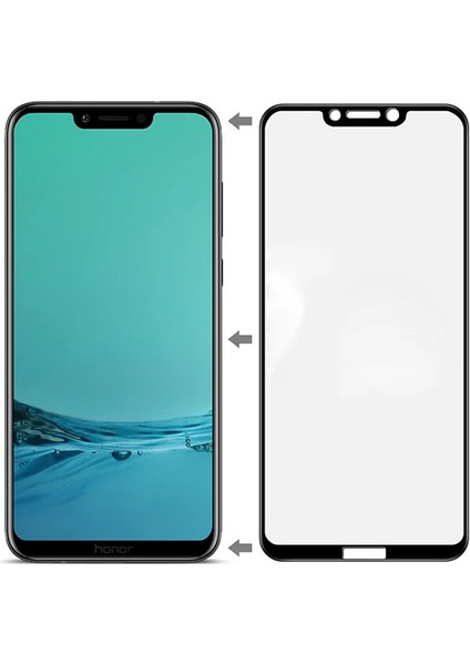 Huawei Honor Play Full Glue Tempered Full Cam Ekran KORUYUCU-(5775) - MCT4485-4321 indirimleri