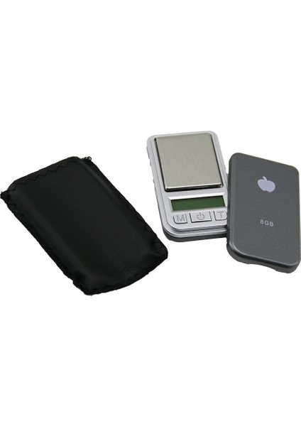 Mini Hassas Tartı - Terazi 200GR / 0.01GR Pilli=1 x CR2032 4X7CM (5047)