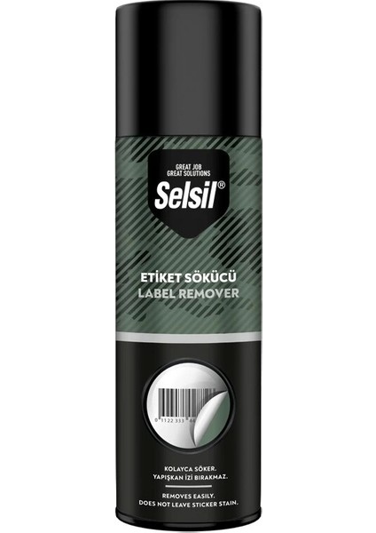 Selsil Etiket Sökücü Sprey 200ML Iz Bırakmaz (5047)