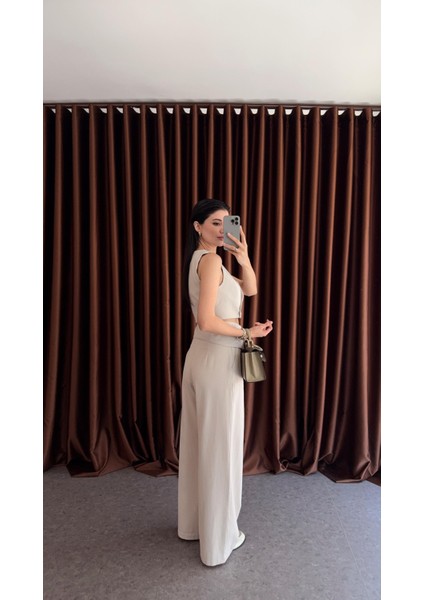 Kemer Detaylı Bej Takım fiyatları