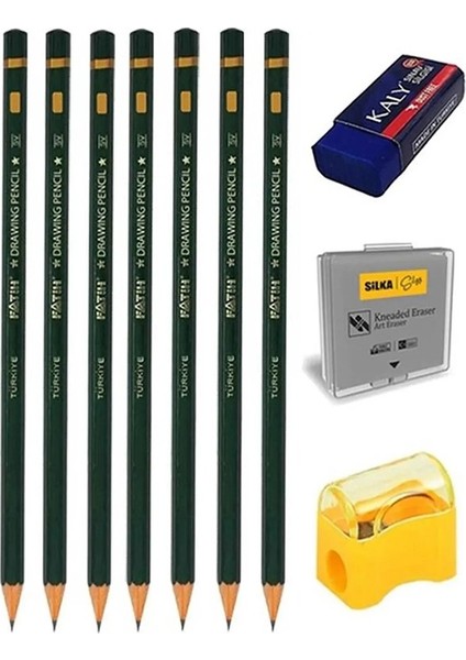 A3 120 gr Eskiz Defteri Telli 7 Adet Dereceli Kalem Çizim Seti Pastel Dağıtma Silgi Karakalem Eskiz Seti Kalemtraş fiyatları