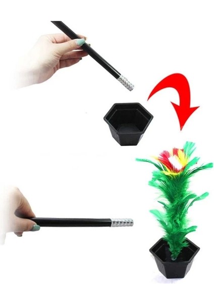 Çiçek Çıkaran Sihirli Çubuk Sihirli Çiçek Sihirbazlık Oyunu (5047) fırsatları