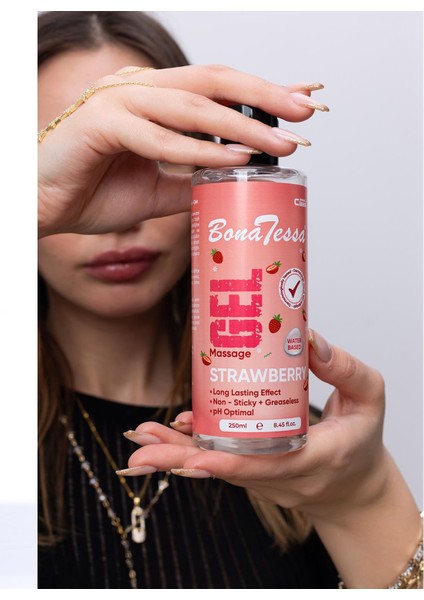 Wellcobona Tessa Çilek Aromalı Masaj Jeli 250 ml fırsatları