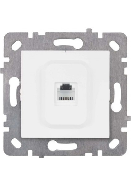 Selene Tekli Telefon Prizi Beyaz ( Çerçeve Hariç ) 321045