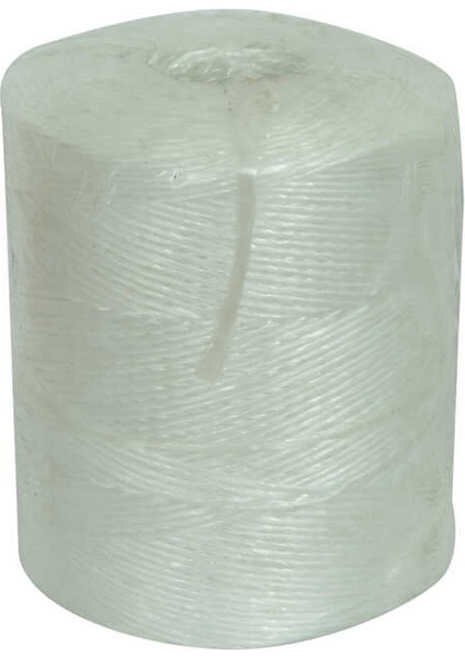Çuval Ağzı Ipi Yüzde 100 Fibrilizeli Naylon Ip Beyaz 1000 gr Yeni!!!