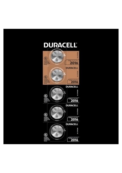 Duracell 2016 Para Pili 5li Kart (5047)