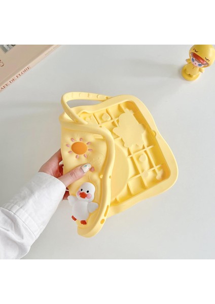 Apple iPad Air 2 9.7" Kılıf Cute Dolls Standlı Eğlenceli 3D Karekterli Çocuk Kılıfı A1566 A1567 fiyatları