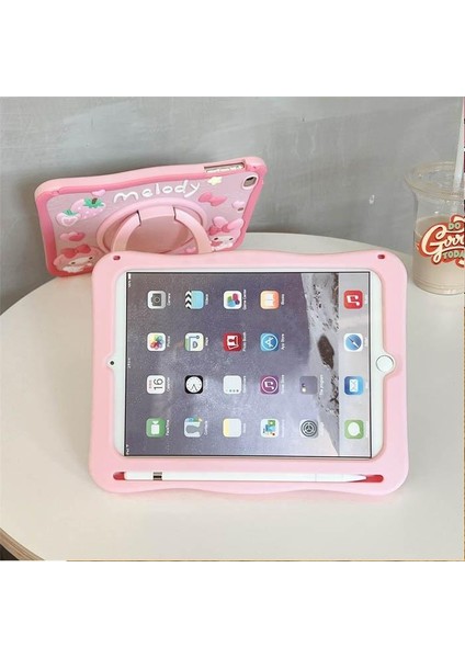 Apple iPad 8. Nesil 10.2" Kılıf Cute Dolls Standlı Eğlenceli 3D Karekterli Çocuk Kılıfı A2270 A2428 A2429 A2430 fiyatları