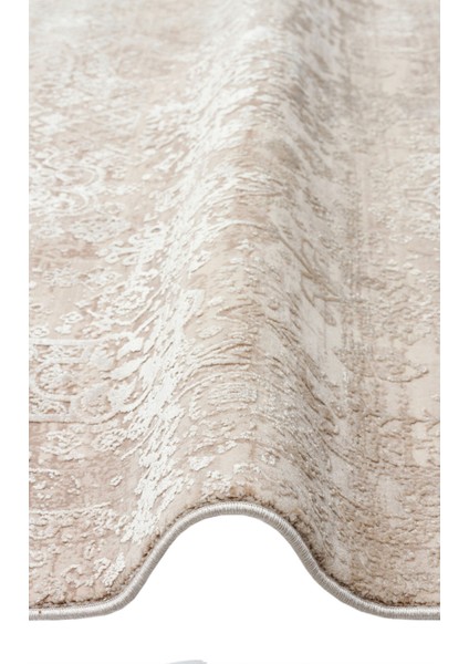 Fresco Xw Fs 31 Krem Ivory - Işıltılı Dokuma Bambu Viskon Salon Halısı