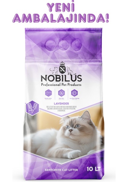 Lavanta Kokulu Koku Hapseden, Tozsuz, Topaklanan Kedi Kumu 10 Lt Anti Bakterial Formula fiyatları