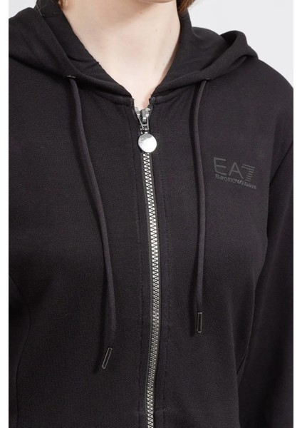 Kadın Fermuarlı Sweatshirt-Siyah modelleri