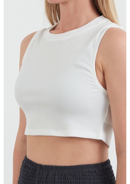 Bürümcük Kumaş Crop Body indirimleri