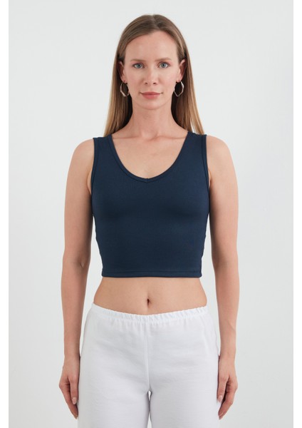 Basic Kaşkorse Kumaş V Yaka Body