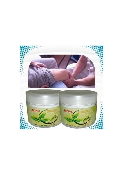 Vücut Sızılarını Gideren Bamya Tohumu Yağlı Bakım ve Mesaj Kremi 100 ml x 2 Adet