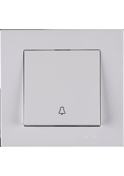 Karen Beyaz Zil Anahtarı Çerçevesiz