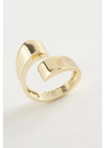 Oval Metal Yüzük